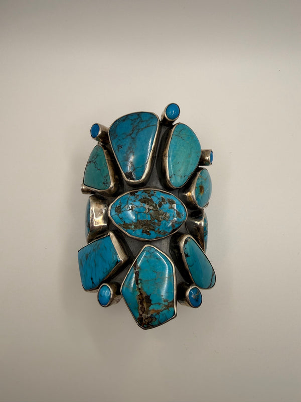 Federico Blue Turquoise Cuff