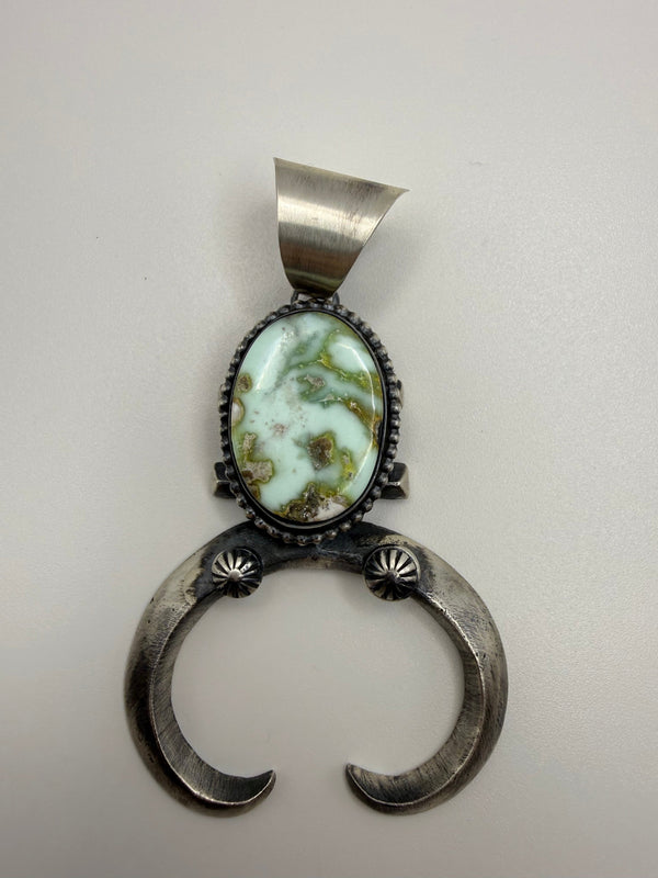 Green Turquoise Naja Pendant