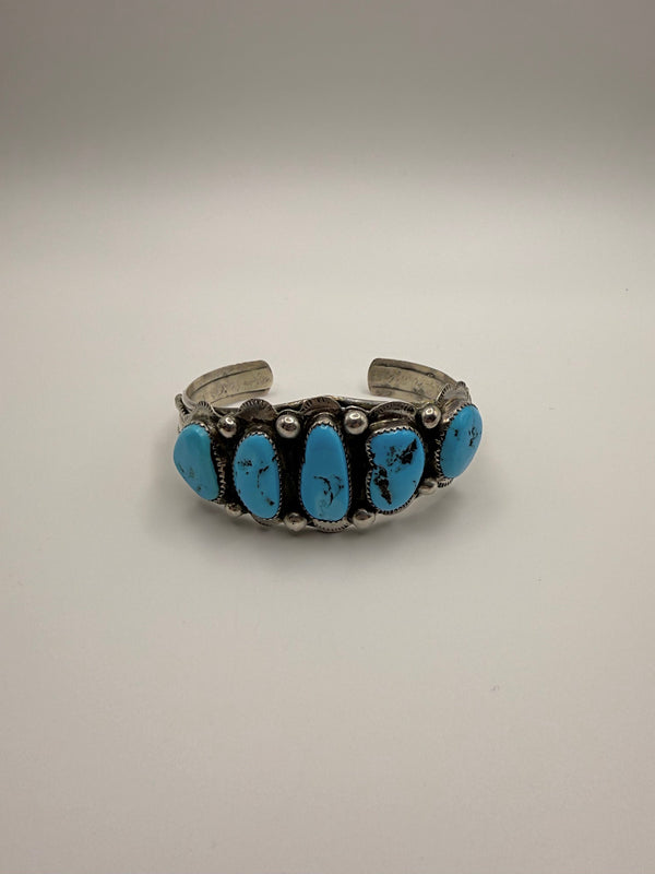 Vintage Kingman Turquoise Bracelet