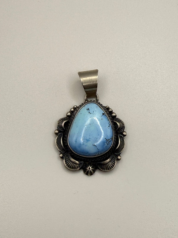 Golden Hills Turquoise Pendant
