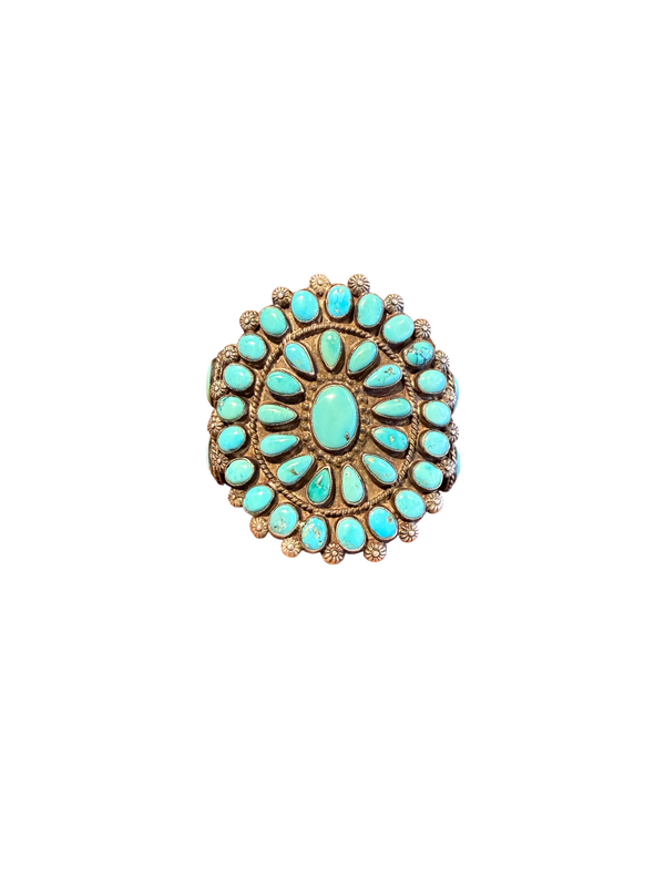 Zuni Needlepoint Cuff