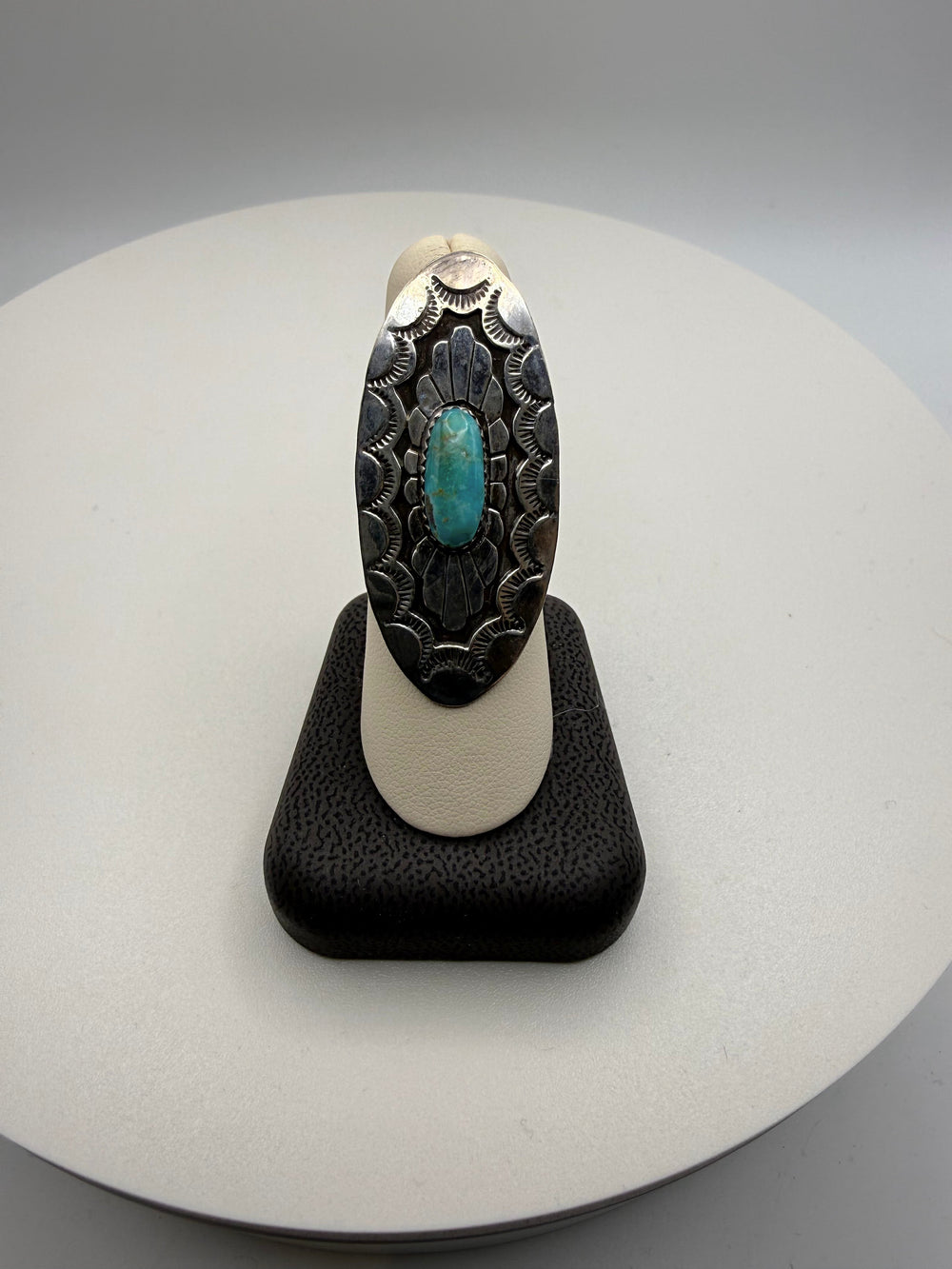 Water-web Kingman Turquoise Ring — Divine West