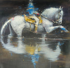 Romantico (Blanco) — David Noalia, oil