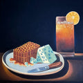 Honeycomb. Blue Cheese. Tropical Drink by Brad Morrison