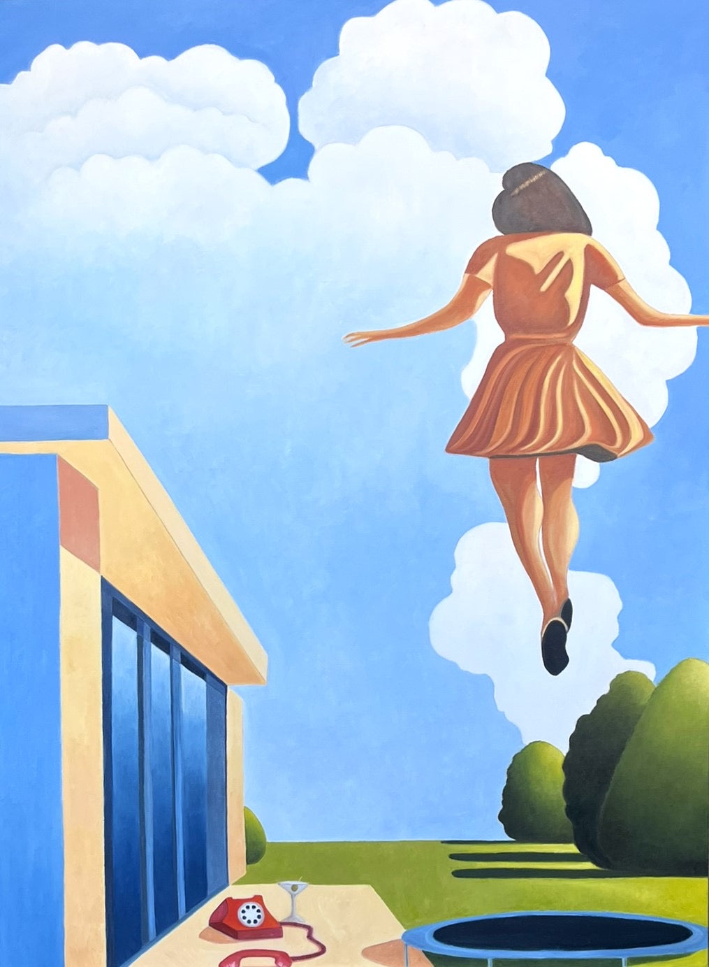 Left Hanging — Brad Morrison, oil
