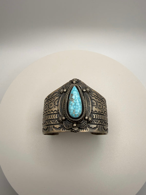 Water-web Turquoise Cuff
