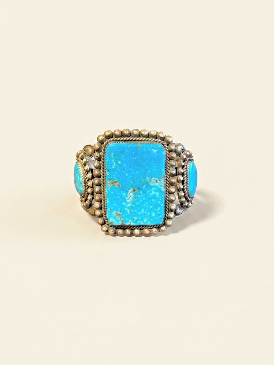 Water-web Turquoise Cuff, Divine West Gallery