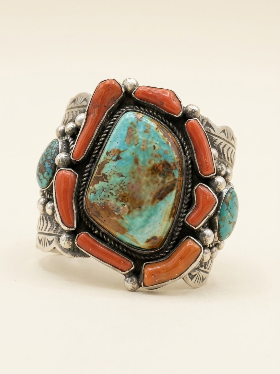 Royston Turquoise Cuff, Divine West Gallery