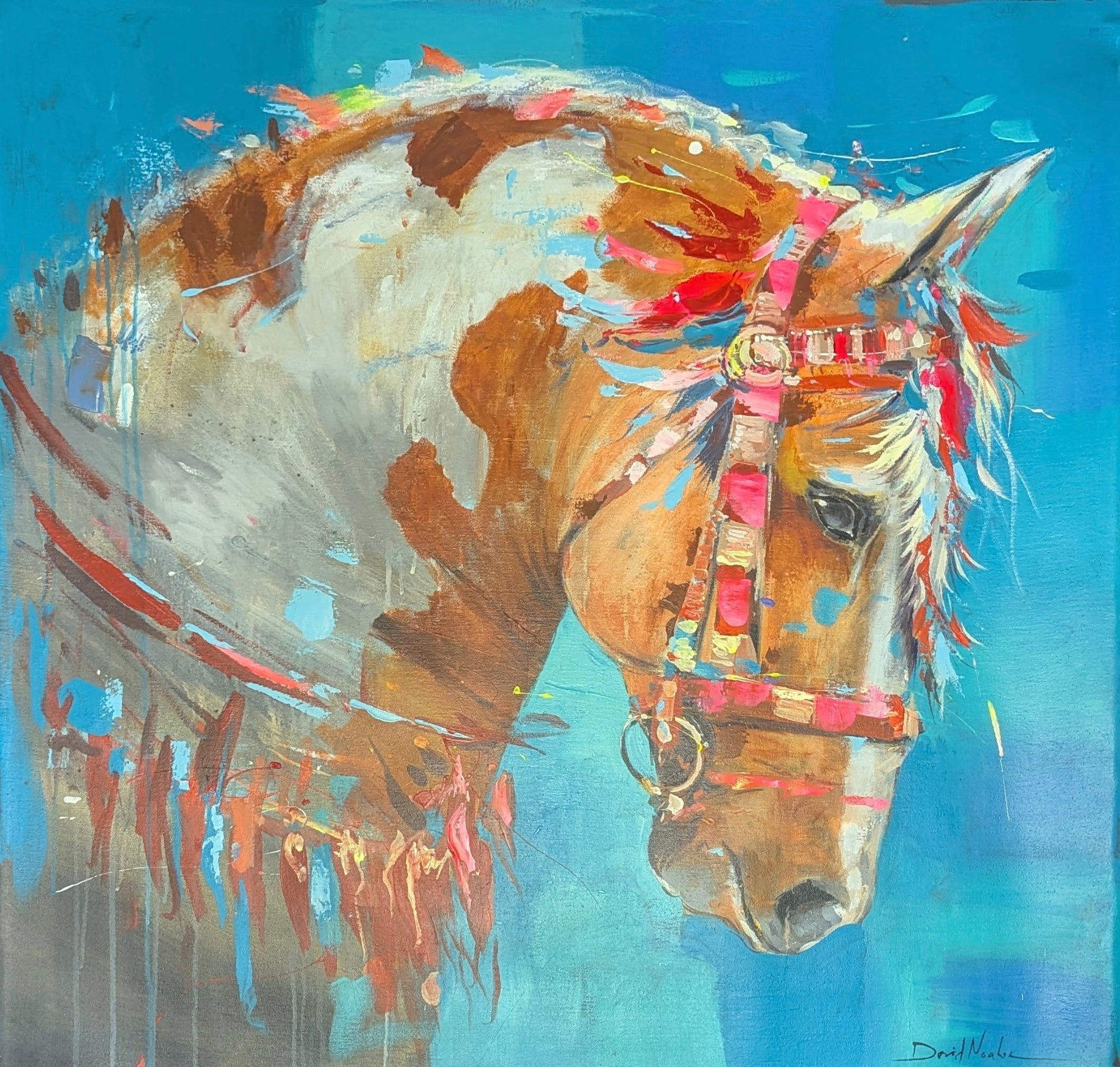 Painted Spirit — David Noalia, oil
