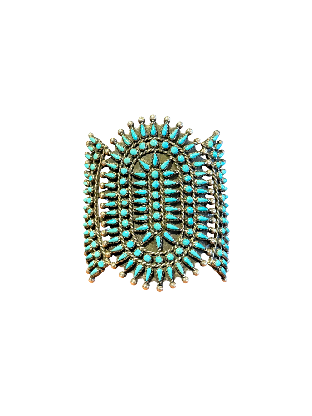 Divine West - Zuni Needlepoint Cuff
