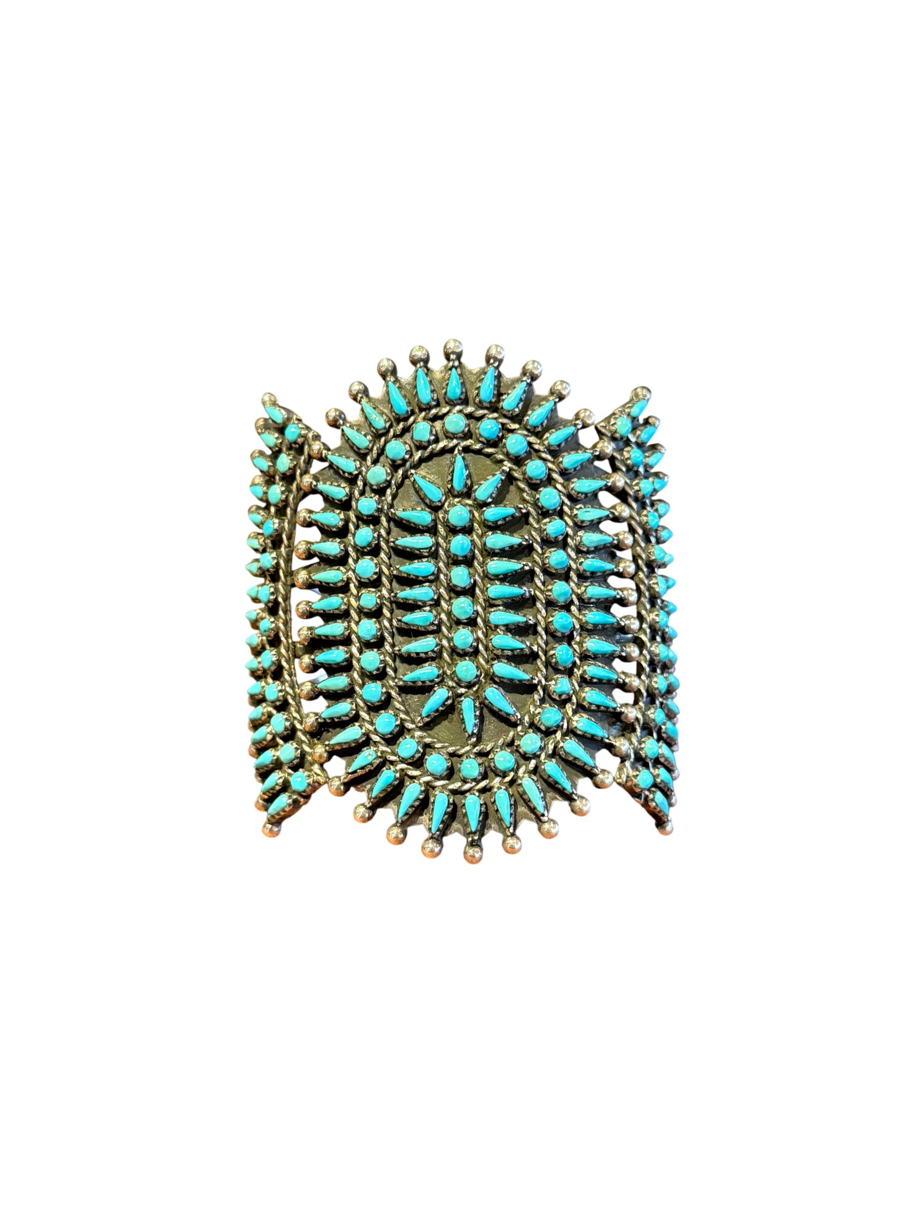 Divine West - Zuni Needlepoint Cuff