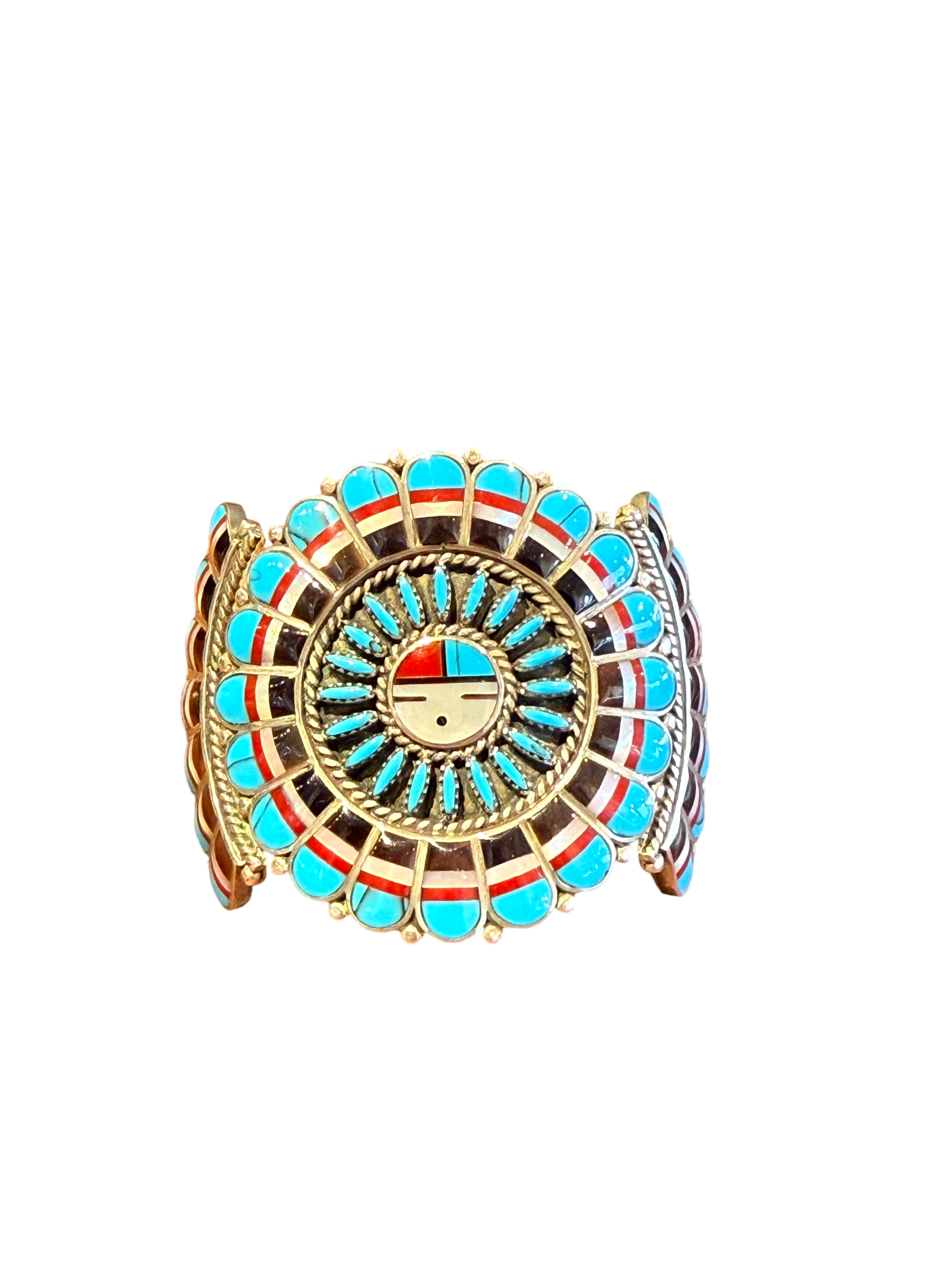 Divine West - Zuni Sun God Cuff