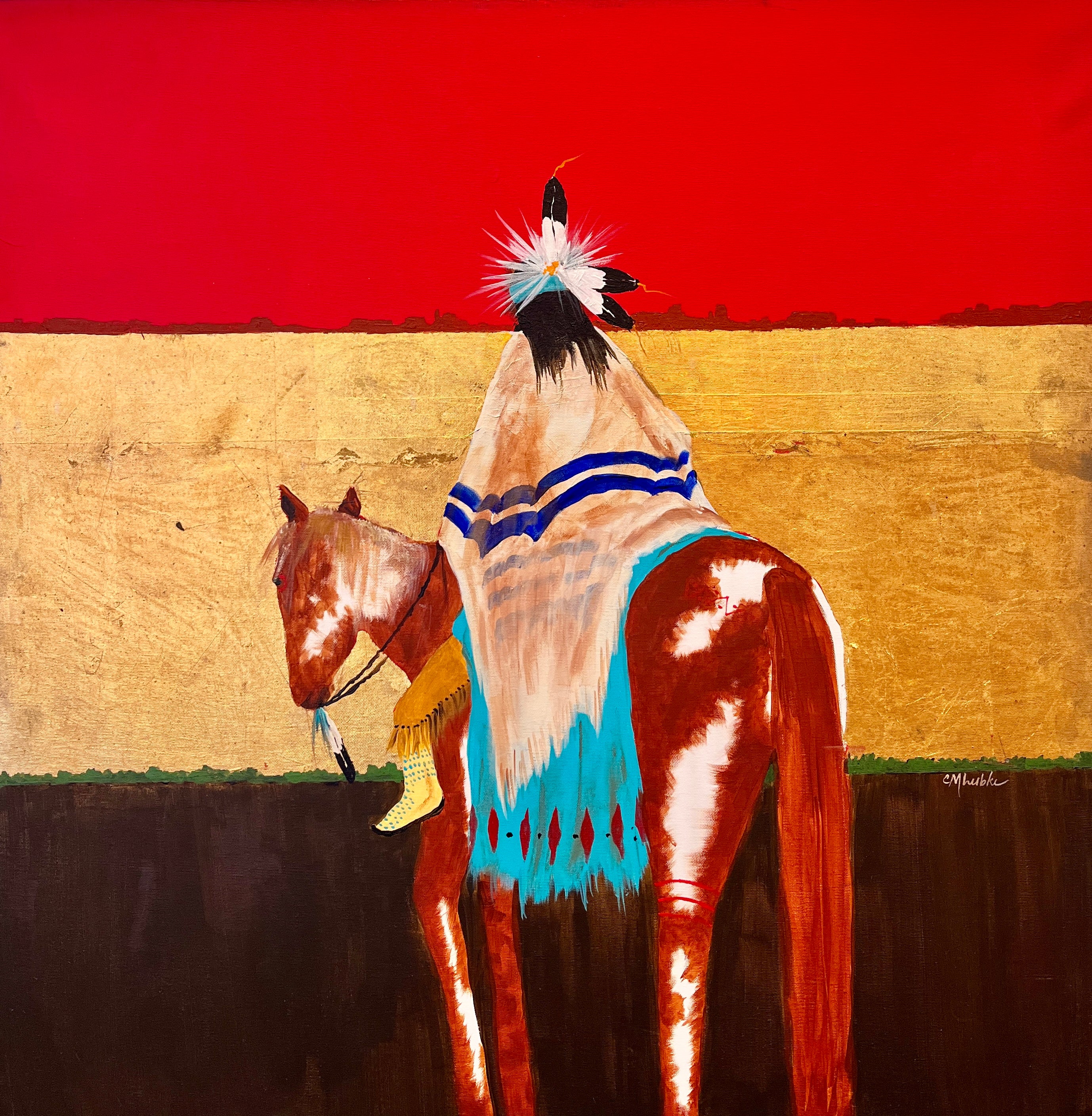 Cathy Lubke - Black Hawk at Dawn
