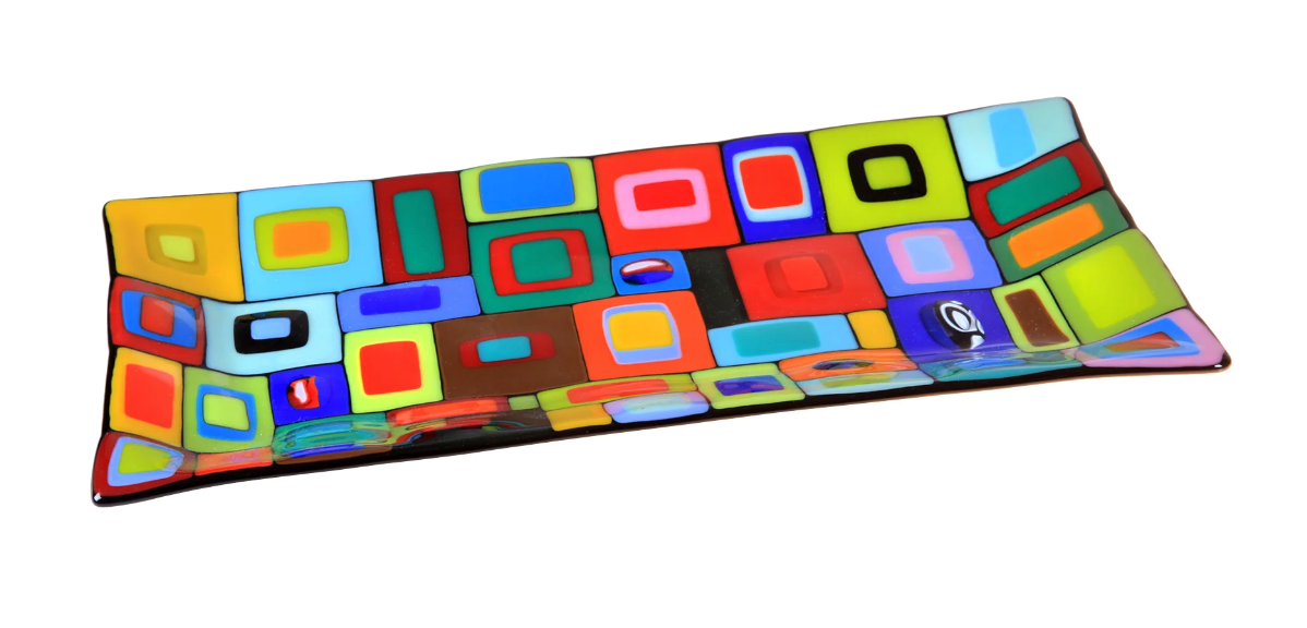 Helen Rudy - Carnival Tray 15"