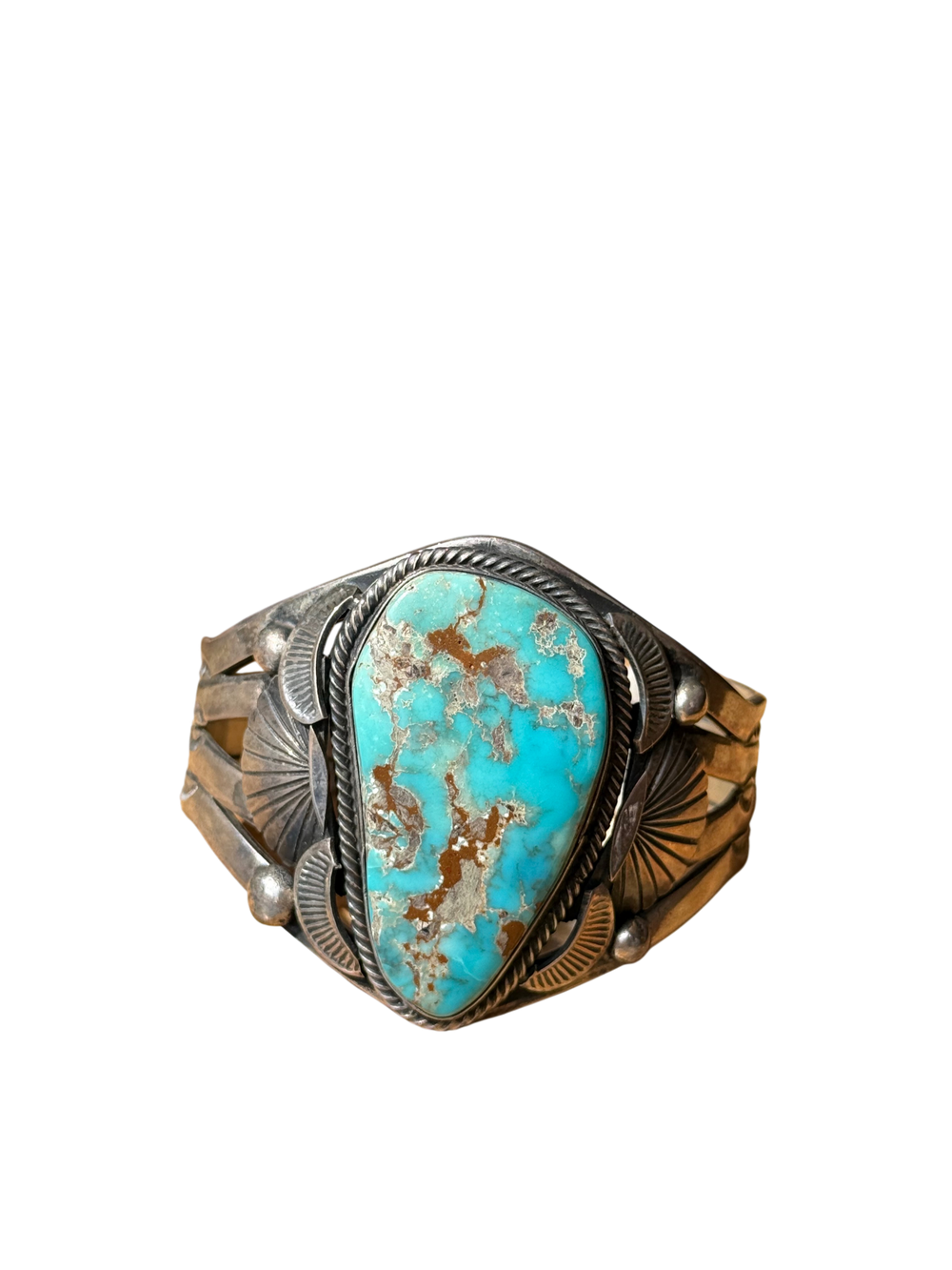 Divine West - Kingman Turquoise Cuff Bracelet