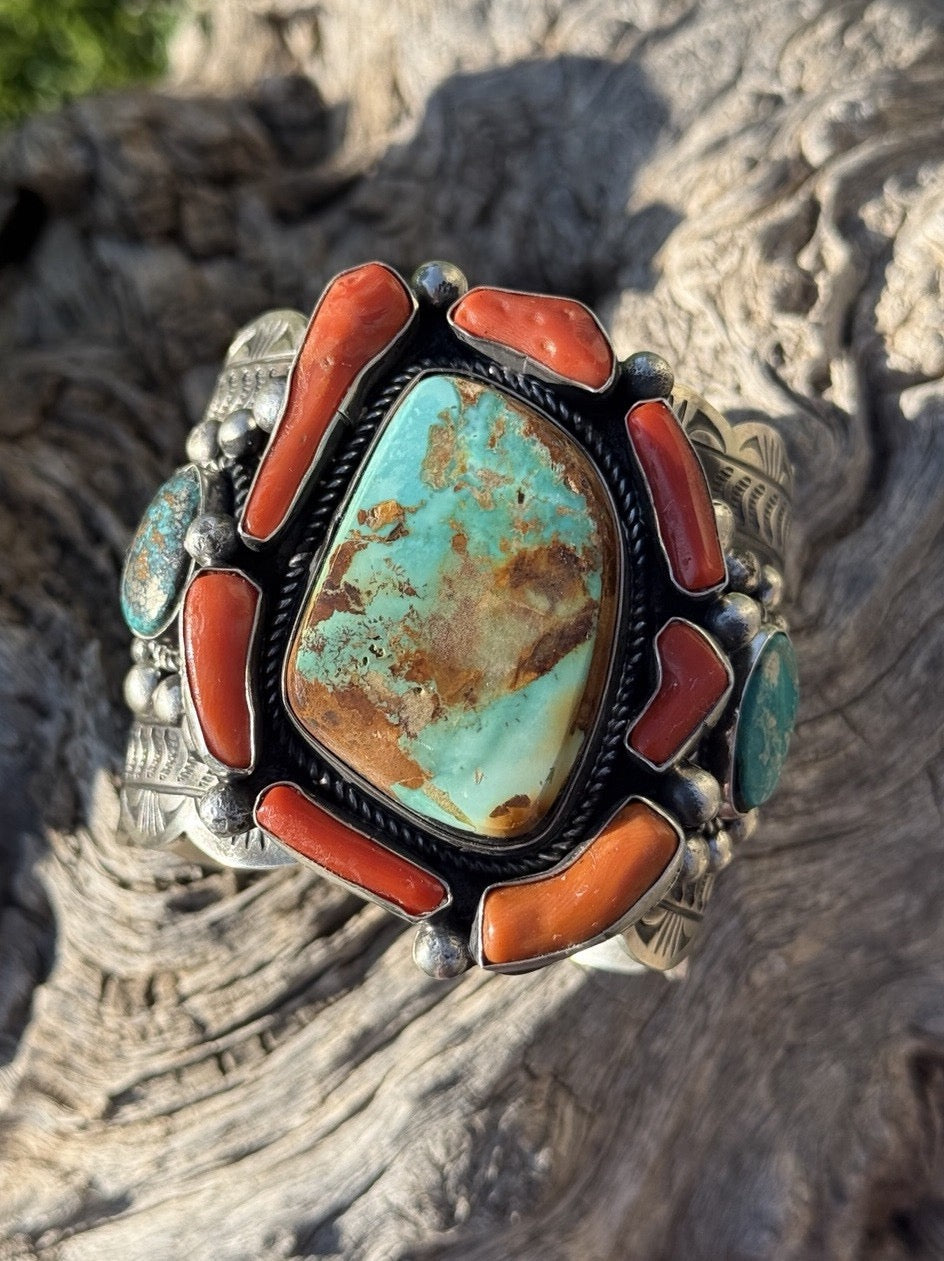 K Y - Royston Turquoise Cuff