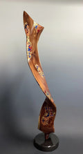 Shangrila Woodworks - Purple and Gold-Purple Heart Juniper Ribbon