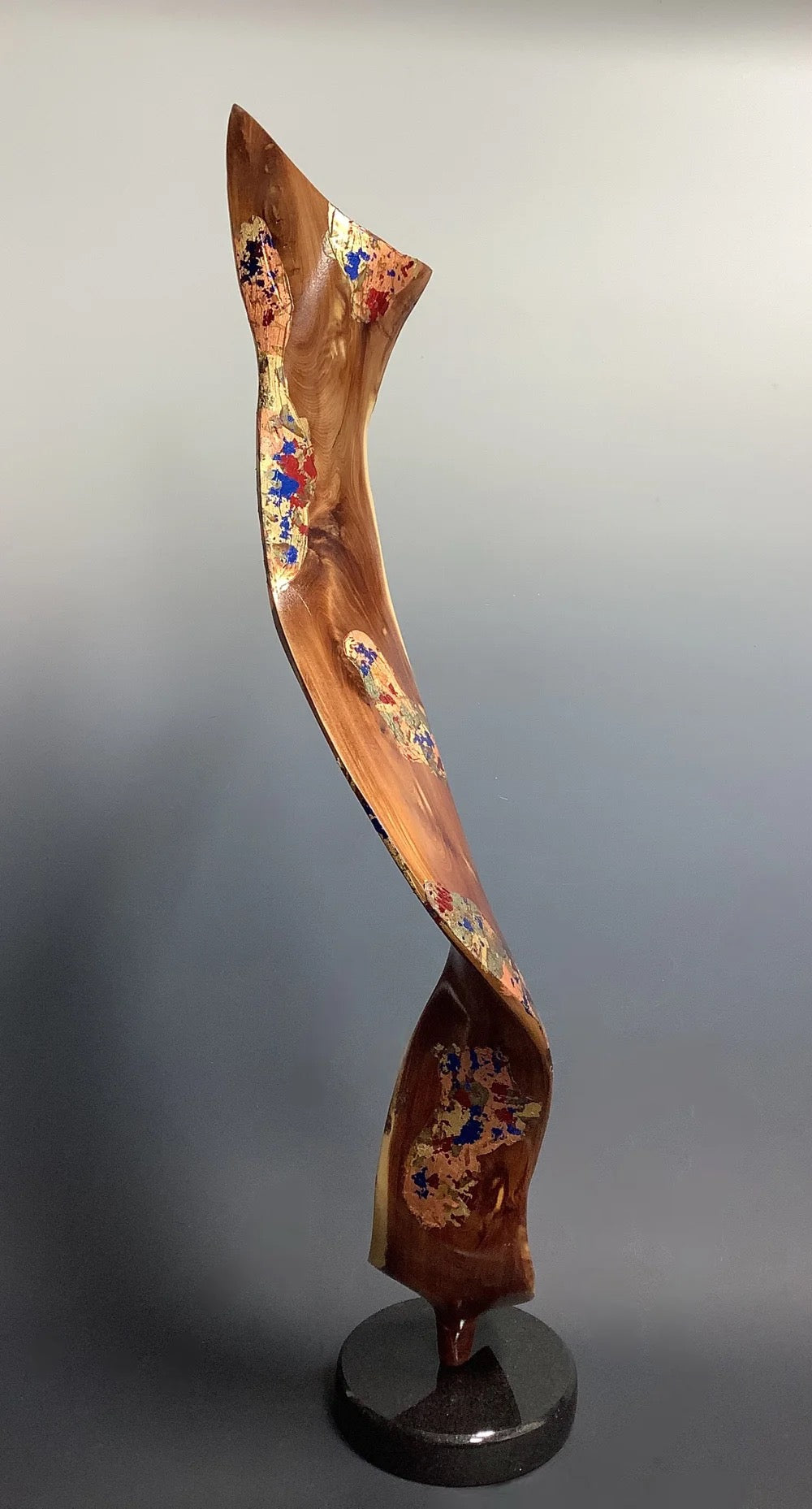 Shangrila Woodworks - Purple and Gold-Purple Heart Juniper Ribbon