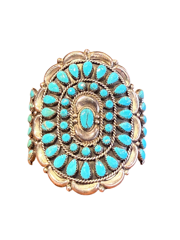 Zuni Needlepoint Cuff