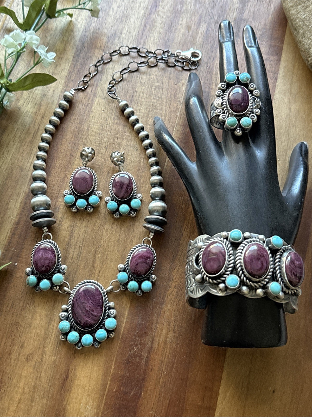 K Y - Turquoise & Spiny Oyster Set