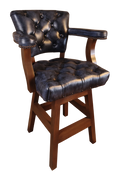 Divine West - Leather Barstools