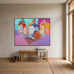 Chant of Peace, shown staged in a furnished interior