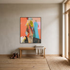 Gentle Chant, shown staged in a furnished interior