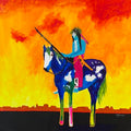 Cathy Lubke - Warrior Wolf