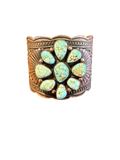 Divine West - Spiderweb Turquoise Cuff