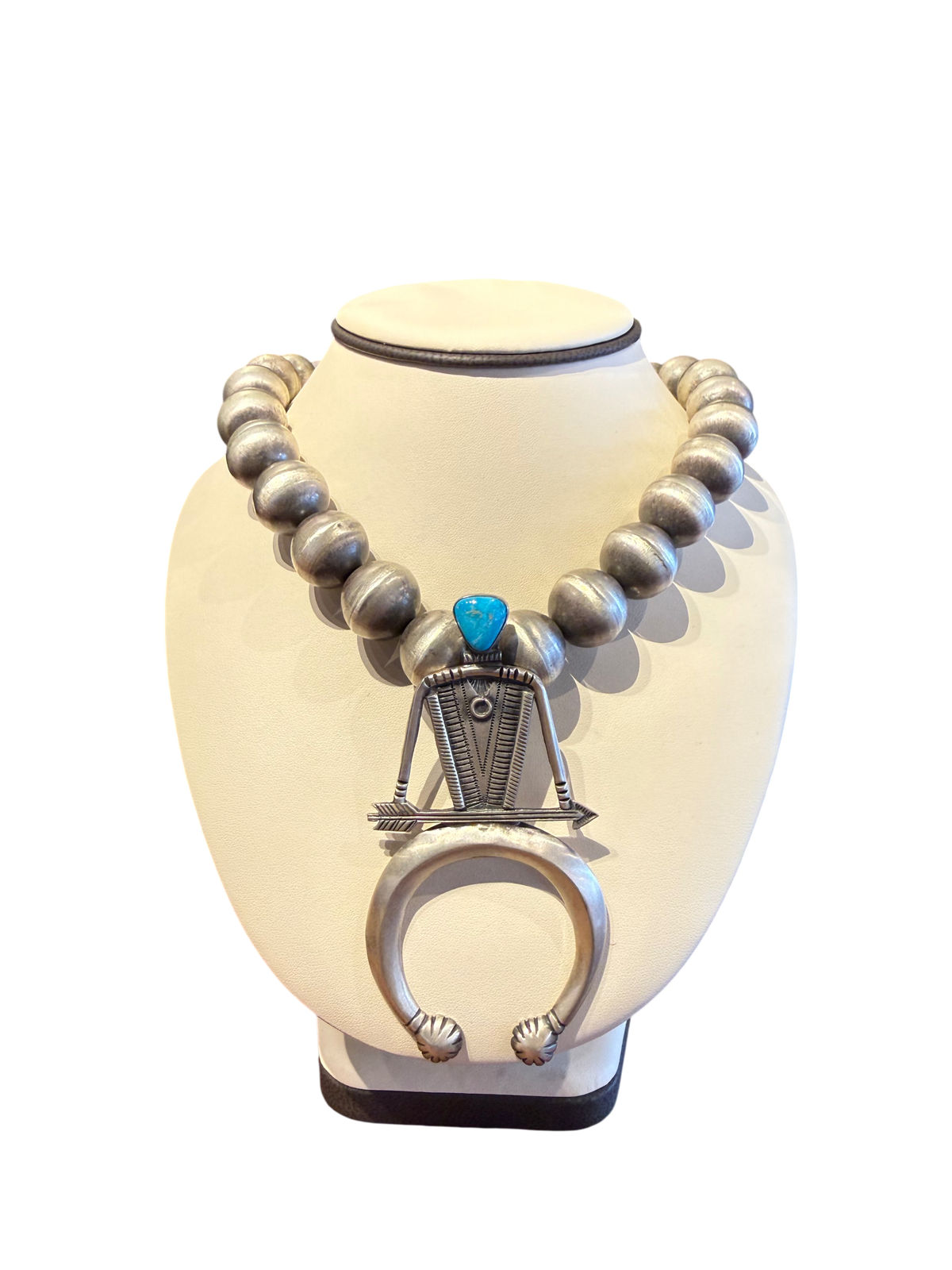 Divine West - Turquoise Naja Navajo Pearl Necklace
