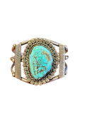 Divine West - Blue Gem Turquoise Cuff