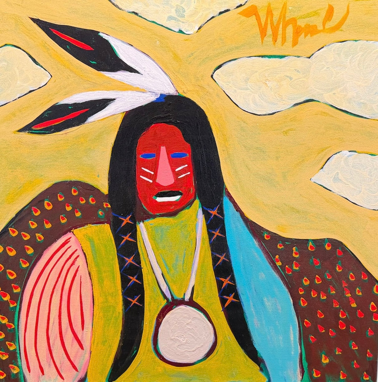 Thom Wheeler - American Indian With Seashell